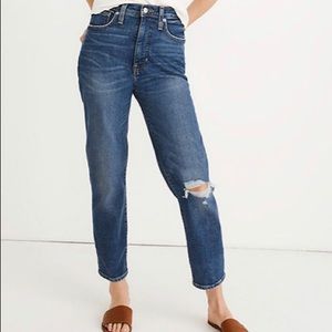 Madewell high waisted mom jeans